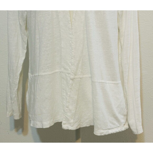 Habitat Clothes To Live In Women Size XL Linen Cardigan Lagenlook Minimalist - Picture 3 of 11